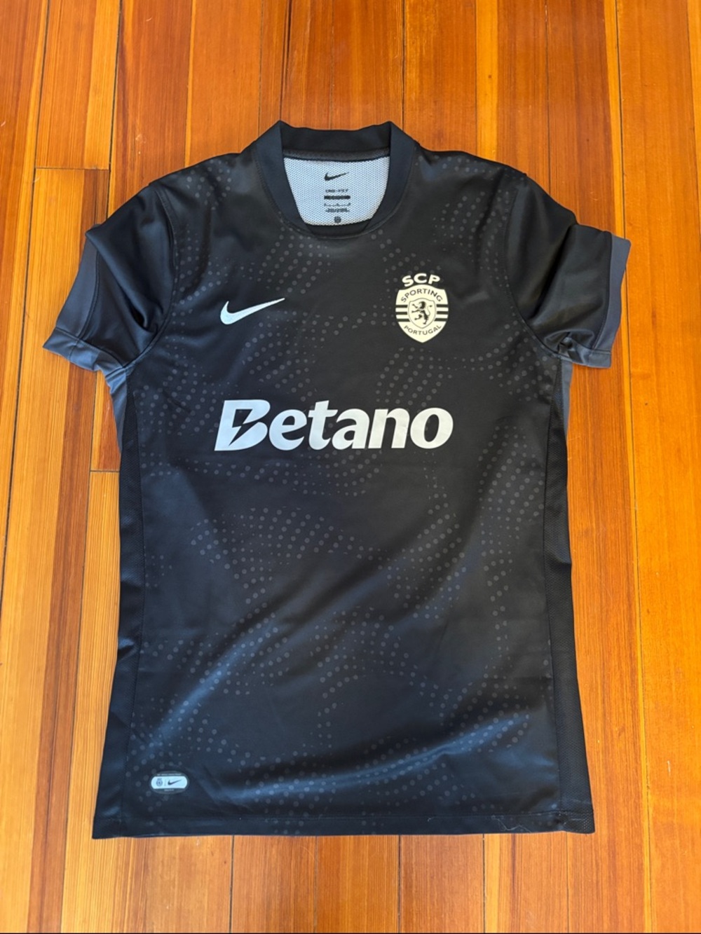 Nike Black Sporting CP 25/26 Away Jersey